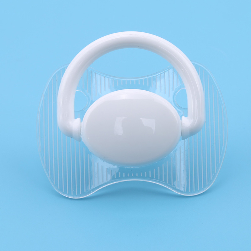 Hot Sale High Quality Baby Silicone Pacifier Transparent Flat Thumb Pattern Baby Nipples Dummy Nipple Teether Toddler Toys
Hot Sale High Quality Baby Silicone Pacifier Transparent Flat Thumb Pattern Baby Nipples Dummy Nipple Teether Toddler Toys