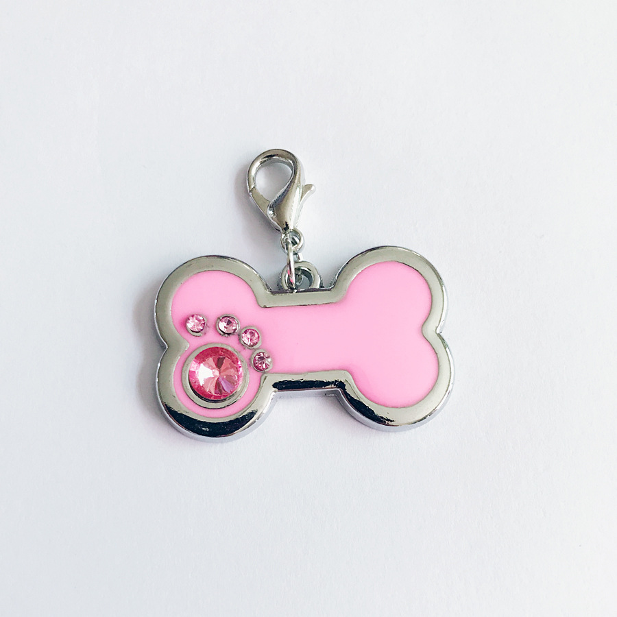 Keyring Key Chain Dog Bone Dog Paw Design Keychain Pendant Ring Holder New Fashion Pet Collars Charms Accessories for Dog Lovers Gifts