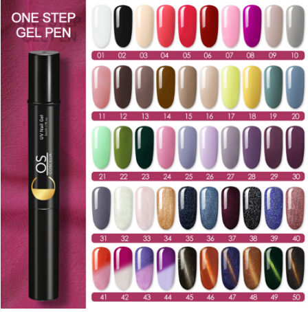 COSCELIA 3 In 1 Nail Gel Varnish Pen Glitter One Step Polish Easy To Use UV Gel Lacquer No Need Base Top Coat, As show
COSCELIA 3 In 1 Nail Gel Varnish Pen Glitter One Step Polish Easy To Use UV Gel Lacquer No Need Base Top Coat, As show