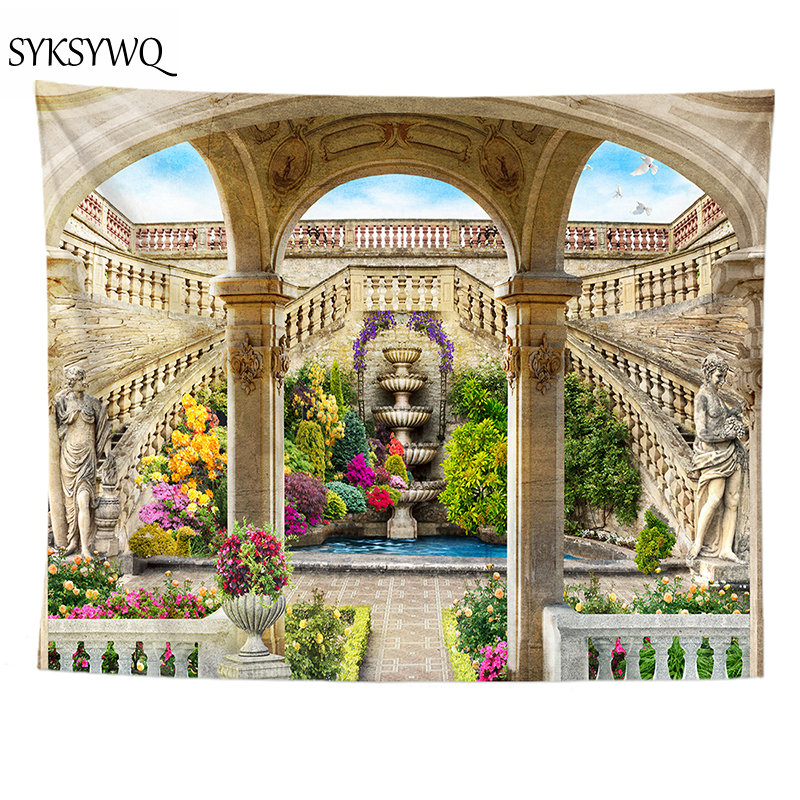tapestry wedding decoration wall cloth Europe Garden wall carpet tapisserie mural dorm decor
tapestry wedding decoration wall cloth Europe Garden wall carpet tapisserie mural dorm decor
