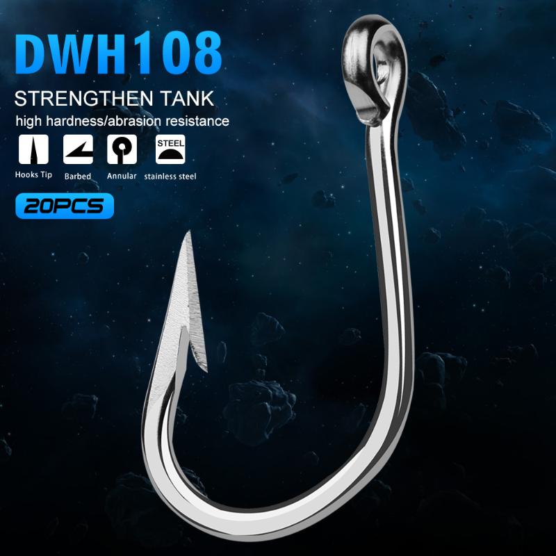 20pcs/lot PROBEROS Brand Saltwater Fishing Hook Sword Hook 6/0#-12/0# Model stainless steel fishhook Made in Taiwan
20pcs/lot PROBEROS Brand Saltwater Fishing Hook Sword Hook 6/0#-12/0# Model stainless steel fishhook Made in Taiwan