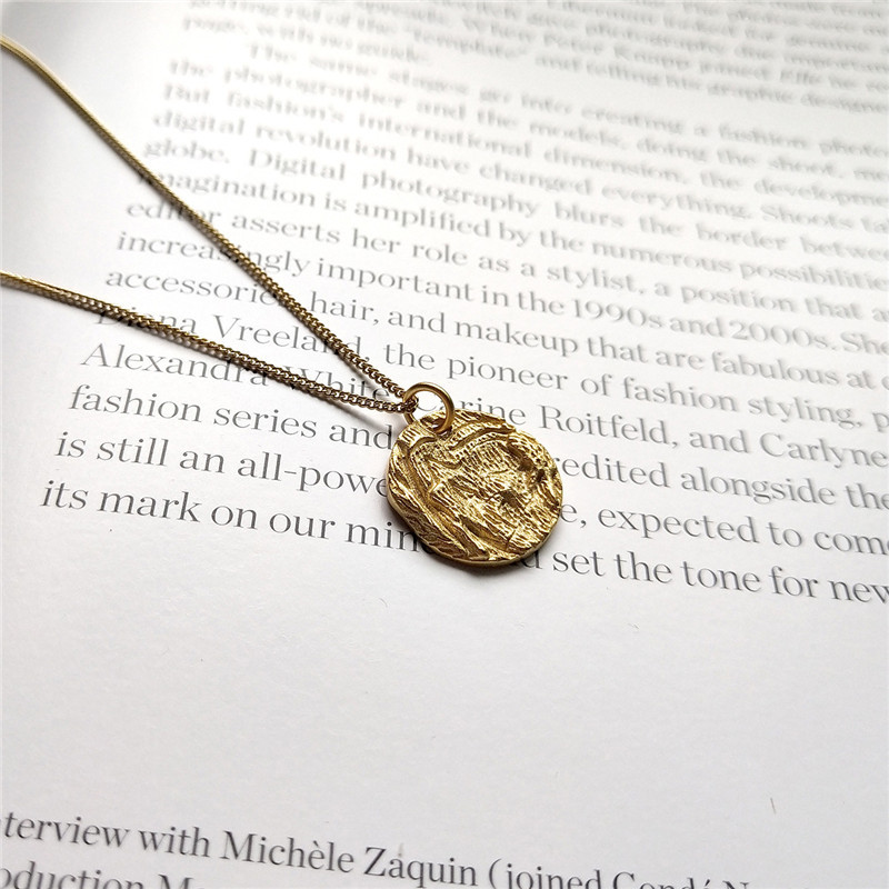 New Punk Style Sterling Silver 925 Jewelry Female Necklaces&Pendants 100% 925 Sterling Silver Irregular Pendant Necklace