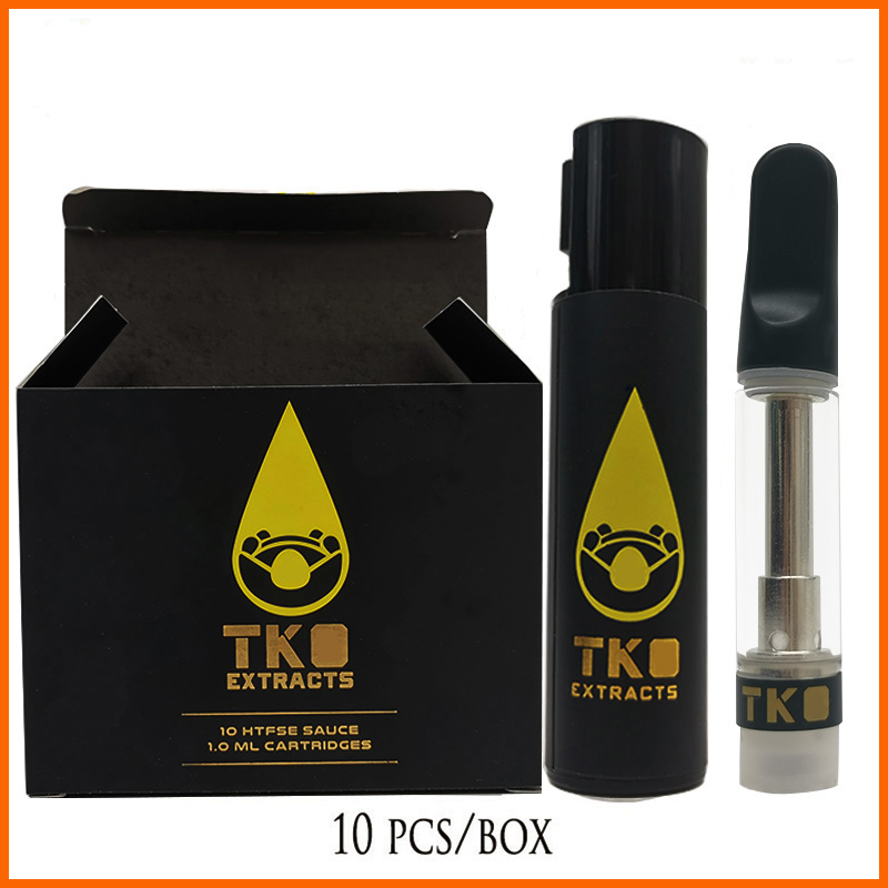 Newest TKO EXTRACTS vape empty Ceramic Cell Glass Atomizer TKO LOGO cartridges No Leak 1.0ml Dank vapes carts
Newest TKO EXTRACTS vape empty Ceramic Cell Glass Atomizer TKO LOGO cartridges No Leak 1.0ml Dank vapes carts