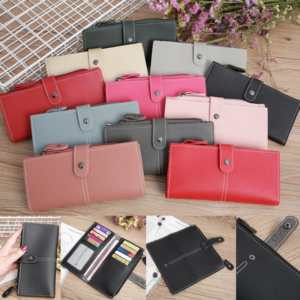 Fashion Women PU Leather Zipper Purse Wallet Long Clutch Card Holder Pocket Coin Pouches Ladies Handbag Handphone Organizer Wallets, 11 colors for choice
Fashion Women PU Leather Zipper Purse Wallet Long Clutch Card Holder Pocket Coin Pouches Ladies Handbag Handphone Organizer Wallets, 11 colors for choice