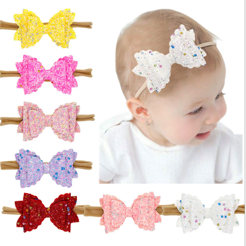 New Baby Headbands 3 Layers Glitter Bows Hairpins Cute kids Hair Elastic Band Accessories Free Shipping, Mixed
New Baby Headbands 3 Layers Glitter Bows Hairpins Cute kids Hair Elastic Band Accessories Free Shipping, Mixed