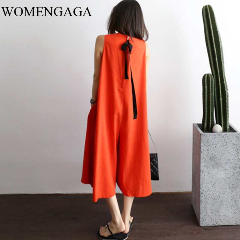 Korea 2020 new summer korean styles fashion women clothes V-neck lace up backless calf length jumpsuit female Y038, Black
Korea 2020 new summer korean styles fashion women clothes V-neck lace up backless calf length jumpsuit female Y038, Black