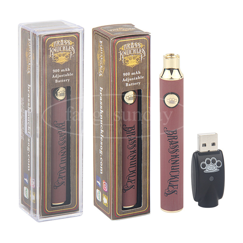 Brass Knuckles Cartridge Battery BK 650mAh Wood 900mAh Gold SS Preheat VV Variable Voltage Batteries for all 510 Dank Smart Carts
Brass Knuckles Cartridge Battery BK 650mAh Wood 900mAh Gold SS Preheat VV Variable Voltage Batteries for all 510 Dank Smart Carts