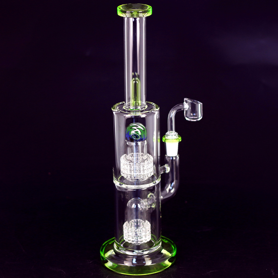 New Design 13 Inch Tall Straight Glass Bongs Beaker Water Pipes Smoking Pipe Bubbler Hookah Oil Dab Rig With Glass Bowl Quartz Banger
New Design 13 Inch Tall Straight Glass Bongs Beaker Water Pipes Smoking Pipe Bubbler Hookah Oil Dab Rig With Glass Bowl Quartz Banger