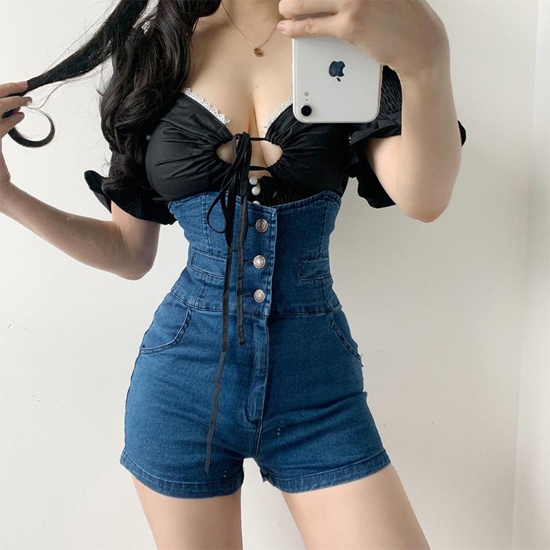 Ladies Denim Basic Shorts Elastic Waist 2020 Fashion Womens Shorts Jeans Ultra High Waisted Slim Short Jeans Femme Summer, Blue
Ladies Denim Basic Shorts Elastic Waist 2020 Fashion Womens Shorts Jeans Ultra High Waisted Slim Short Jeans Femme Summer, Blue
