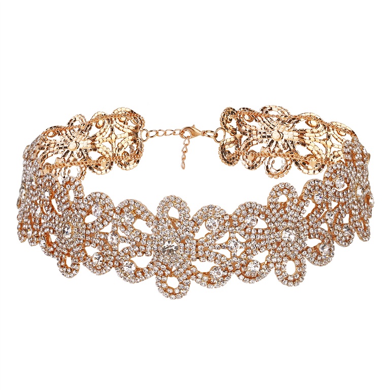 Wholesale-designer luxury super glittering full rhinestone diamond crystal beautiful flower choker statement necklace for woman girls
Wholesale-designer luxury super glittering full rhinestone diamond crystal beautiful flower choker statement necklace for woman girls