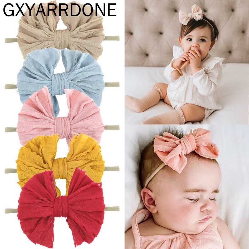 Baby Girls Headband For Children Lace Chiffon Striped Bows Elastic Hair Bands Newborn Girl Headband Baby Hair Accessories, Ribbed wine red
Baby Girls Headband For Children Lace Chiffon Striped Bows Elastic Hair Bands Newborn Girl Headband Baby Hair Accessories, Ribbed wine red