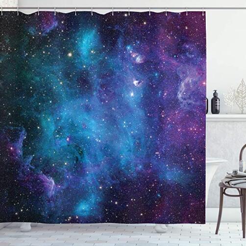 Stars Outer Space Planets Universe Shower Curtains Waterproof Bathroom Decor with Hooks 3D Girls Boys Gifts
Stars Outer Space Planets Universe Shower Curtains Waterproof Bathroom Decor with Hooks 3D Girls Boys Gifts