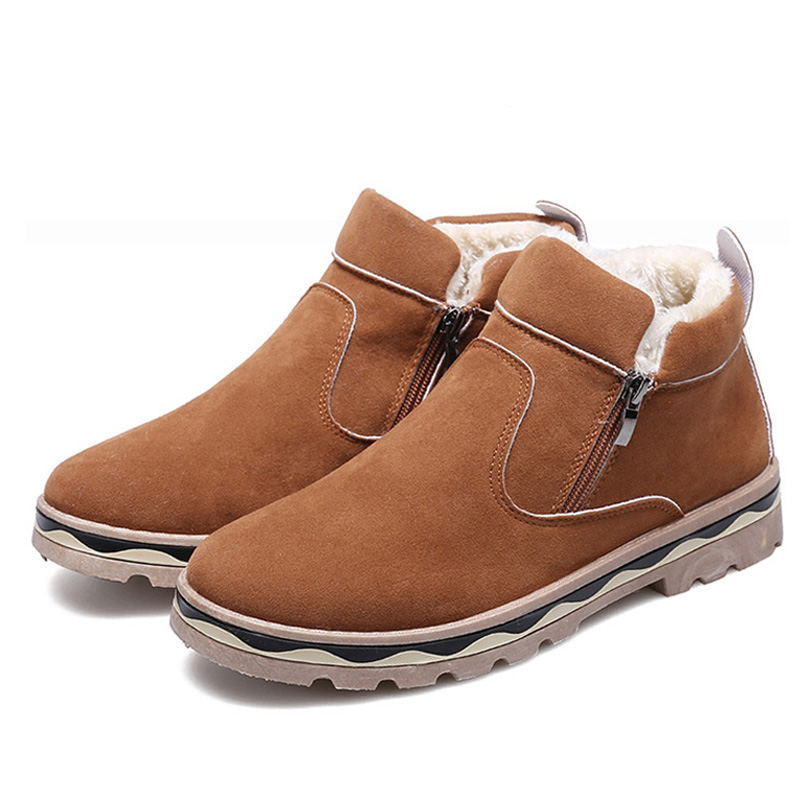 New Winter Men Shoes Fashion British Style Snow Booties Warm Round Toe Casual Shoes Non-slip Big Size Ankle Booties, Black
New Winter Men Shoes Fashion British Style Snow Booties Warm Round Toe Casual Shoes Non-slip Big Size Ankle Booties, Black