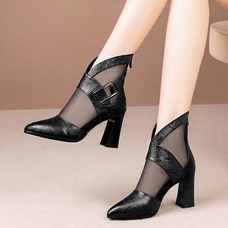 Women High Heeled Ankle Boots Pointed toe Thick Heel Gladiator Short Boot Buckle Black Autumn Shoes, Beige
Women High Heeled Ankle Boots Pointed toe Thick Heel Gladiator Short Boot Buckle Black Autumn Shoes, Beige