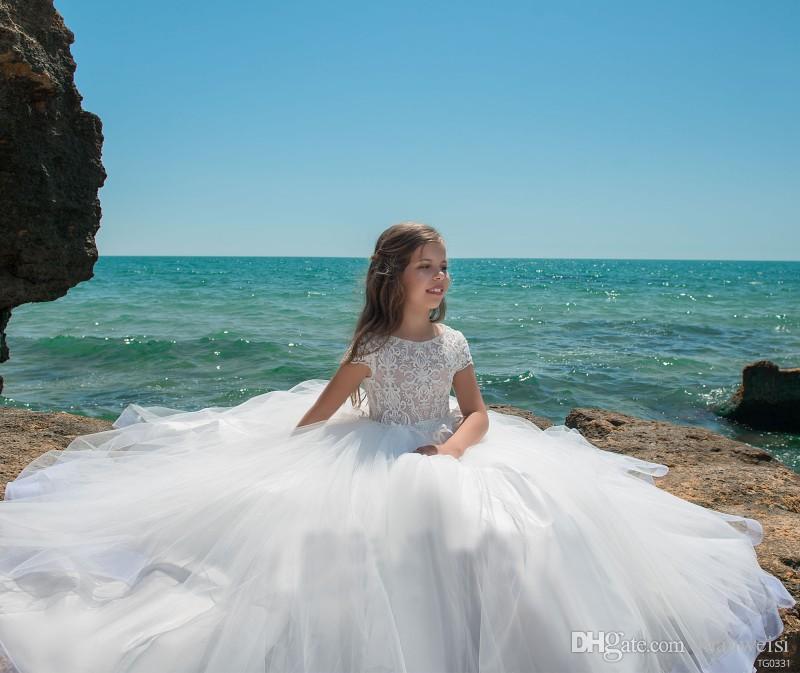2020 Lace Ball Gown Flower Girls Dresses For Weddings Short Sleeve Appliqued Boho Kids First Communion Dress Vintage Pageant Gowns, Light yellow
2020 Lace Ball Gown Flower Girls Dresses For Weddings Short Sleeve Appliqued Boho Kids First Communion Dress Vintage Pageant Gowns, Light yellow