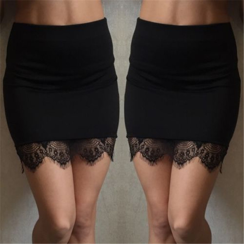 Fashion Women Ladies High Waist Lace Patchwork Skirt Elegant Bodycon Slim Stretch Pencil Mini Short Skirt Hot Sales -XXL, Black
Fashion Women Ladies High Waist Lace Patchwork Skirt Elegant Bodycon Slim Stretch Pencil Mini Short Skirt Hot Sales -XXL, Black