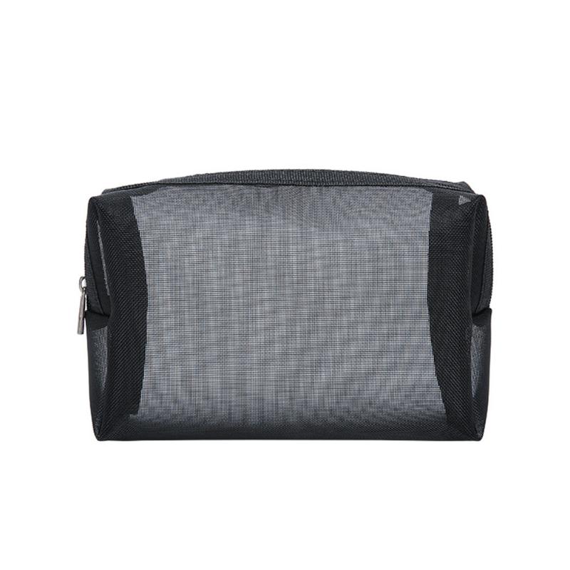 Toiletry Wash Pouch Portable Mesh Multifunction Organizer Women Makeup Bag Transparent Zipper Large Capacity Travel Storage, Black
Toiletry Wash Pouch Portable Mesh Multifunction Organizer Women Makeup Bag Transparent Zipper Large Capacity Travel Storage, Black