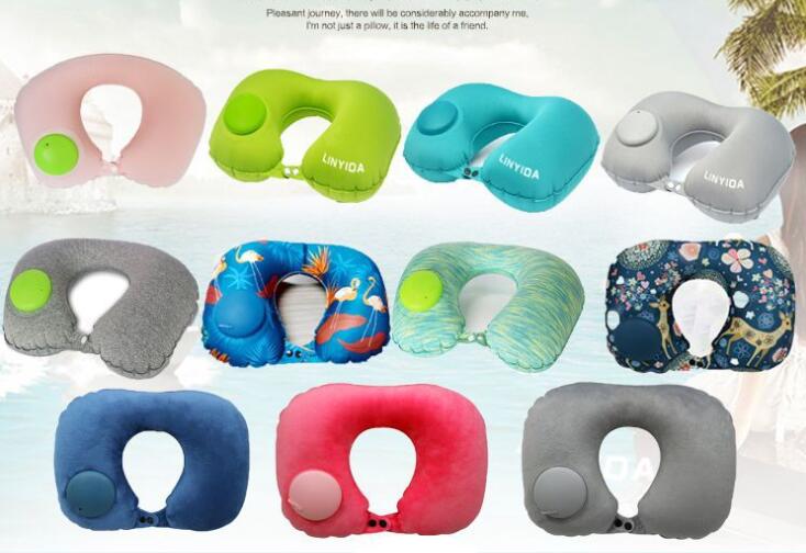 Inflatable U Shape Pillow Portable Travel Neck Pillow Car Air Inflatable Pillows Neck Cushion Travel Headrest Folding Pillow
Inflatable U Shape Pillow Portable Travel Neck Pillow Car Air Inflatable Pillows Neck Cushion Travel Headrest Folding Pillow