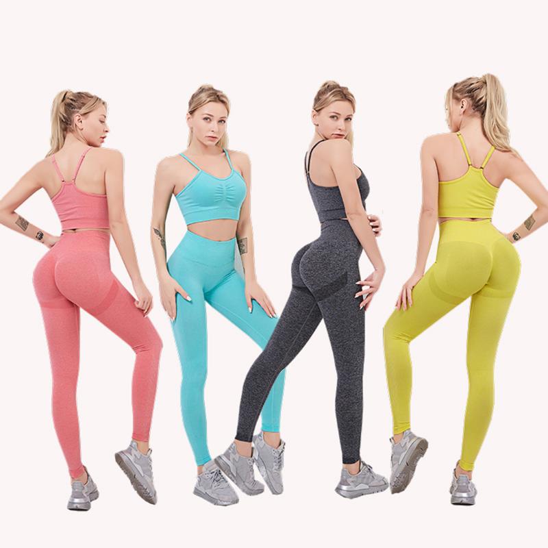 2 Piece Yoga Set Sports Bra And Legging Women Gym Set Seamless Workout Fitness Sportswear Running Sports Suit Tracksuits 2020, Yellow top
2 Piece Yoga Set Sports Bra And Legging Women Gym Set Seamless Workout Fitness Sportswear Running Sports Suit Tracksuits 2020, Yellow top
