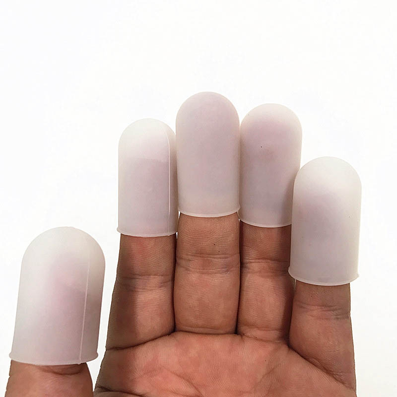 5 Pcs Silicone Fingers Cover Cap Fingertip Protector Insulation Anti-skid Kitchen Barbecue Knife Cutting Finger Protection Tool
5 Pcs Silicone Fingers Cover Cap Fingertip Protector Insulation Anti-skid Kitchen Barbecue Knife Cutting Finger Protection Tool