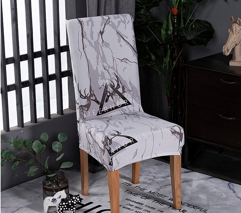 Modern Stretch Elastic Chair Covers Spandex Removable Slipcovers Home Decorative for Dining room Banquet Wedding Kitchen