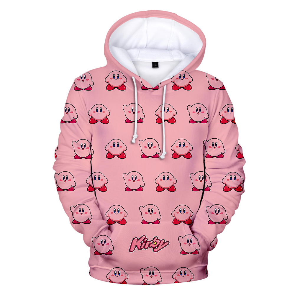 Anime Kirby Hoodie Men/Women Harajuku Sweatshirt Fall Winter Children Kids Boys/Girls 3D Print Hip Hop Hoodie Funny Clothes, Black
Anime Kirby Hoodie Men/Women Harajuku Sweatshirt Fall Winter Children Kids Boys/Girls 3D Print Hip Hop Hoodie Funny Clothes, Black