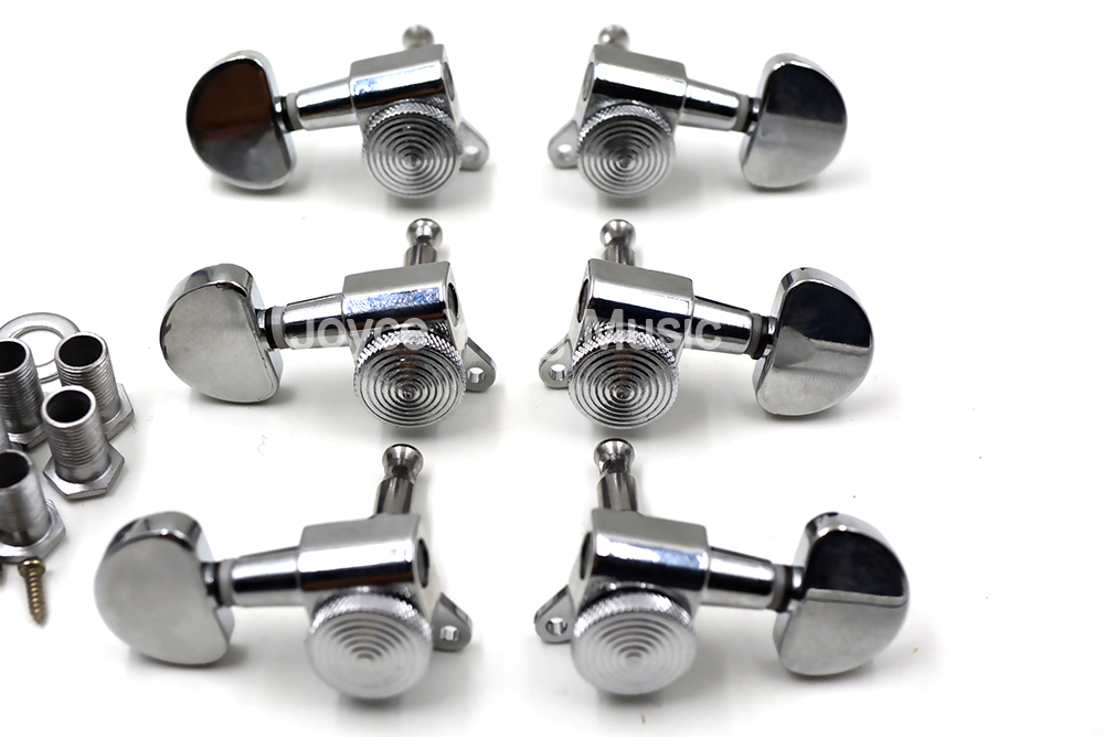 Chrome Semicircle Locking Acoustic Electric Guitar Tuning Pegs Tuners Machine Head 6R/3L+3R Free
Chrome Semicircle Locking Acoustic Electric Guitar Tuning Pegs Tuners Machine Head 6R/3L+3R Free