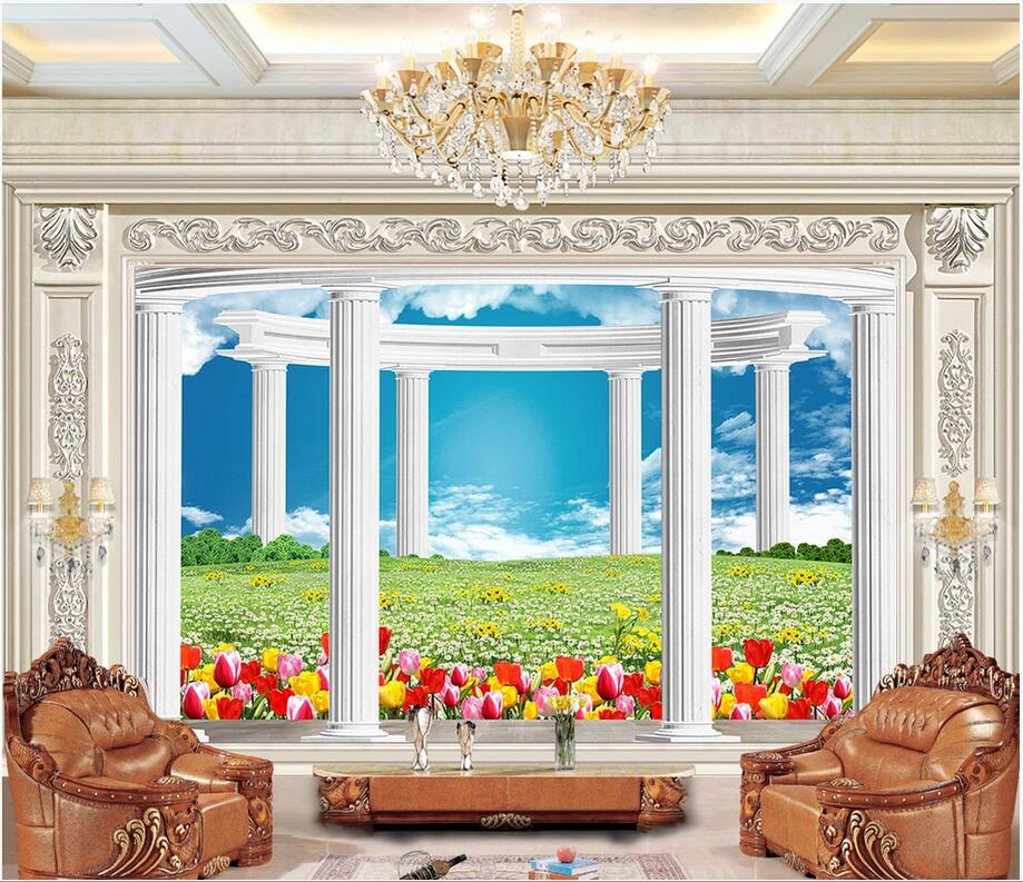 Wall stickers custom photo mural Garden three-dimensional pillars natural landscape grassland flowers home decor wall art 3d stickers, Non-woven wallpaper
Wall stickers custom photo mural Garden three-dimensional pillars natural landscape grassland flowers home decor wall art 3d stickers, Non-woven wallpaper