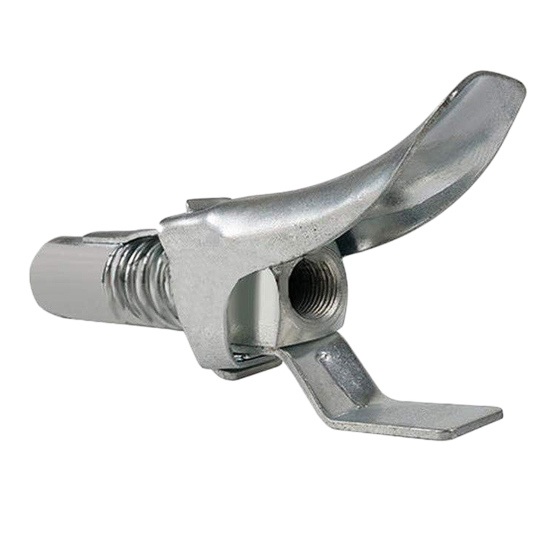 Heavy Duty Quick Release Lock Clamp High Pressure Oil Filler Connector To Zerk Connector, 10,000 Psi 1/8inch Npt, Two Easy Push
Heavy Duty Quick Release Lock Clamp High Pressure Oil Filler Connector To Zerk Connector, 10,000 Psi 1/8inch Npt, Two Easy Push