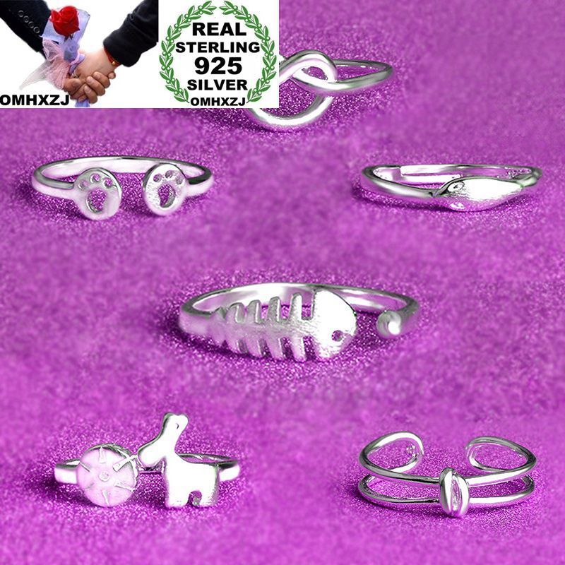 OMHXZJ Wholesale Personality Fashion OL Band Rings Woman Girl Party Wedding Gift Silver Simple Lovely Open 925 Sterling Silver Ring RN242
OMHXZJ Wholesale Personality Fashion OL Band Rings Woman Girl Party Wedding Gift Silver Simple Lovely Open 925 Sterling Silver Ring RN242