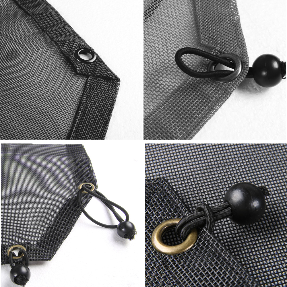 Black Mesh Sunshade Roof SunShade Net (US Flag) For Jeep Wrangler JL JLU 2018-2025 up 4Door Auto Exterior Accessories