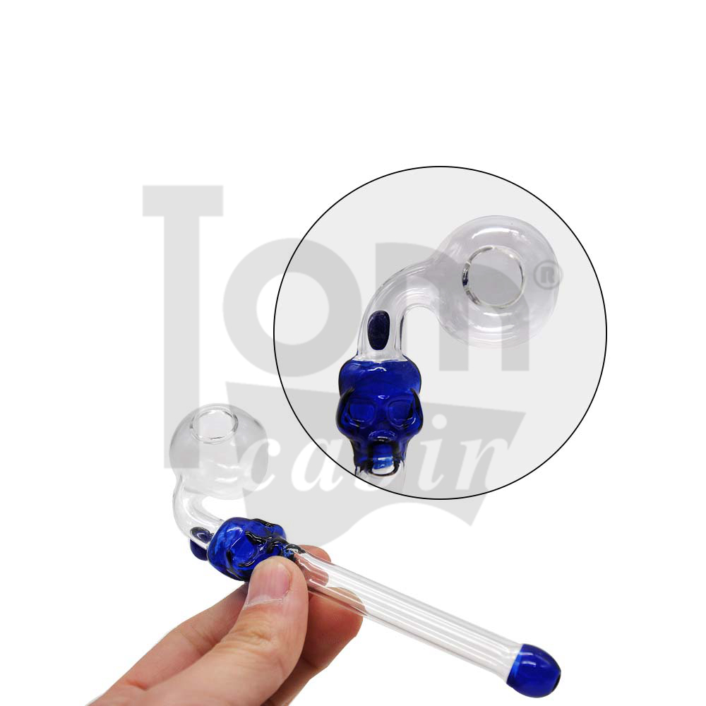 Skull Style Glass Smoking Handle Pipe Pyrex Spiral Oil Burner Pipes Smoke Pipe Glass Tobacco Water Pipe Hookah Shisha Water Tube Hose
Skull Style Glass Smoking Handle Pipe Pyrex Spiral Oil Burner Pipes Smoke Pipe Glass Tobacco Water Pipe Hookah Shisha Water Tube Hose