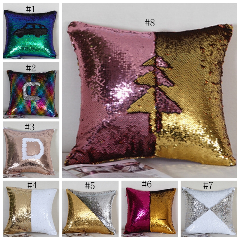 Sequin Pillow Covers Glitter Mermaid Cushion Covers Reversible Sequins Pillow Case Magical Color Home Decor 24 Styles 10pcs CYL-YW1240, As picture
Sequin Pillow Covers Glitter Mermaid Cushion Covers Reversible Sequins Pillow Case Magical Color Home Decor 24 Styles 10pcs CYL-YW1240, As picture