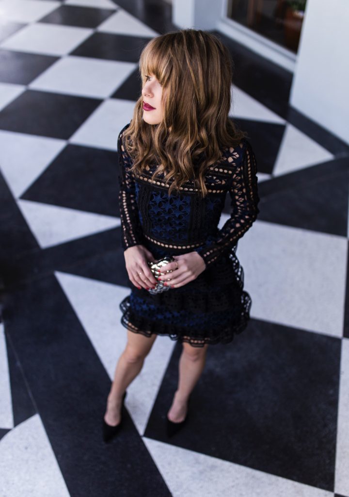 ZAWFL HIGH QUALITY Self Portrait Dress 2019 Women Wear Long Sleeve Cake Layer Elegant Summer Club Dress Robes Femmes Soldes Y19012102