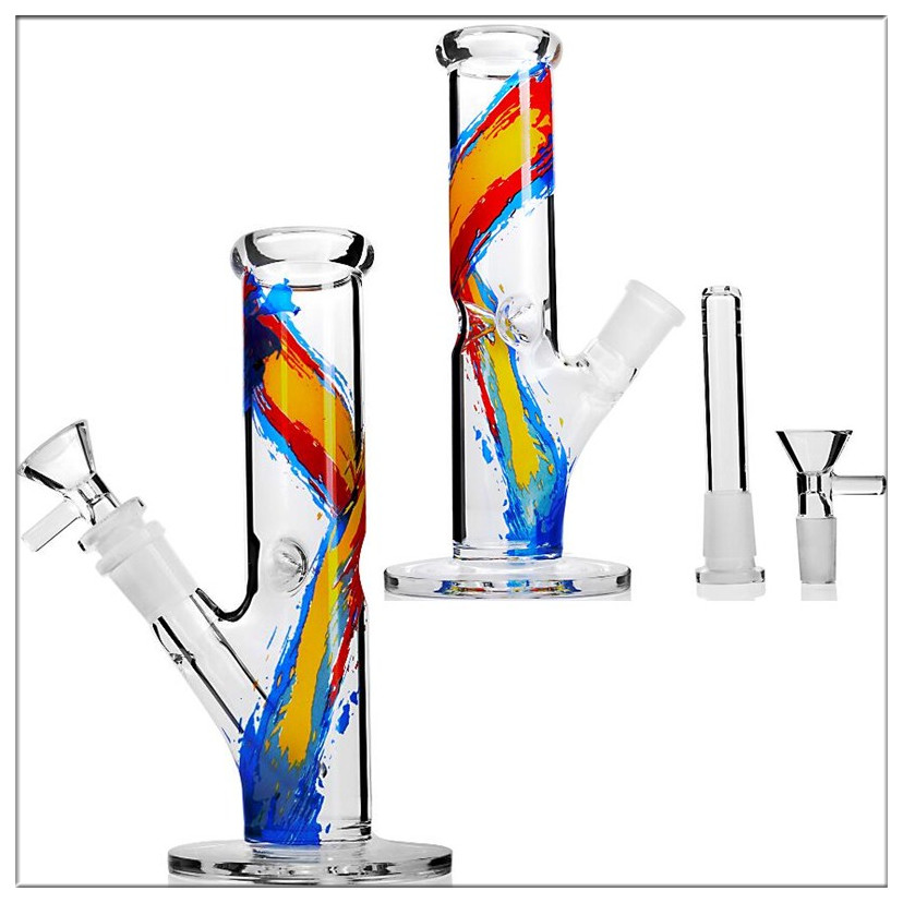 New Dab Rig Straight Tube Painted Straight Tube Hookah Collector Bottle 7.8 inches high glass bongs
New Dab Rig Straight Tube Painted Straight Tube Hookah Collector Bottle 7.8 inches high glass bongs