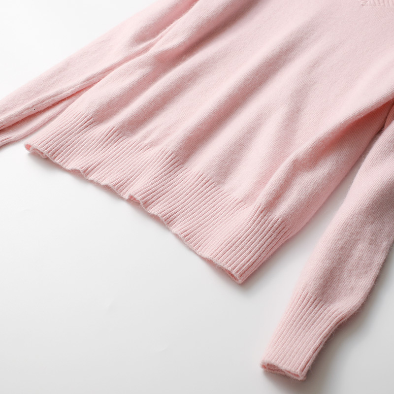 Spring Winter O-neck Cashmere Wool Sweater JECH Autumn Women Solid Big Long Sleeve Pullovers Jumper Knitted Sweaters Plus Size V191129