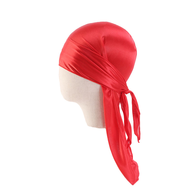 Kids Silky Durag Boy's Headwrap Children Bonnet Cap1