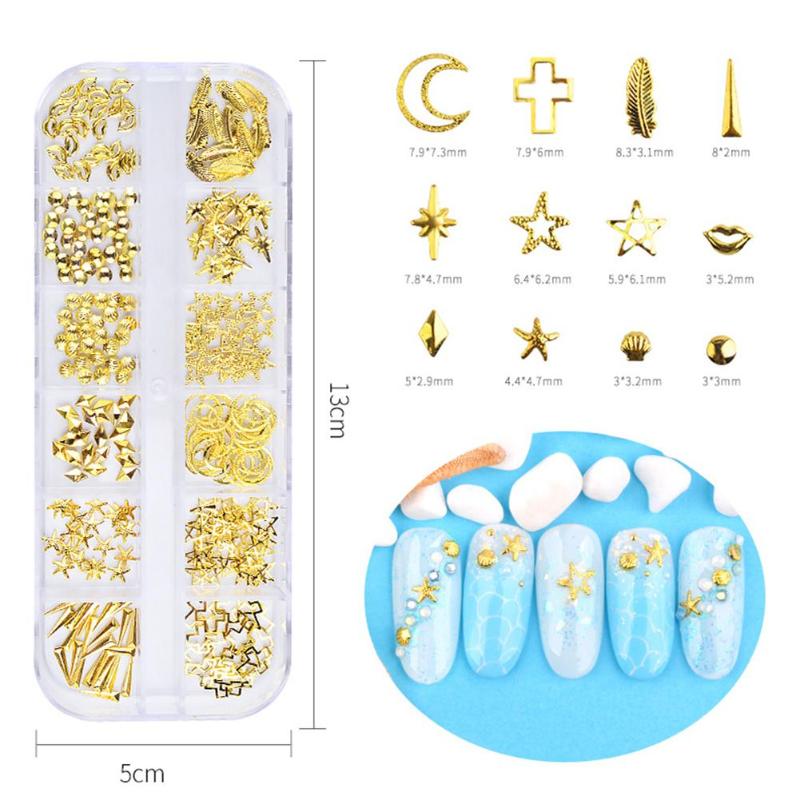 MeterMall Moon Stars Nail Art Rivets Stud Multi Mental Decals DIY Tips Manicure Charms UV Gel 3D Nail Decorations Tools
MeterMall Moon Stars Nail Art Rivets Stud Multi Mental Decals DIY Tips Manicure Charms UV Gel 3D Nail Decorations Tools