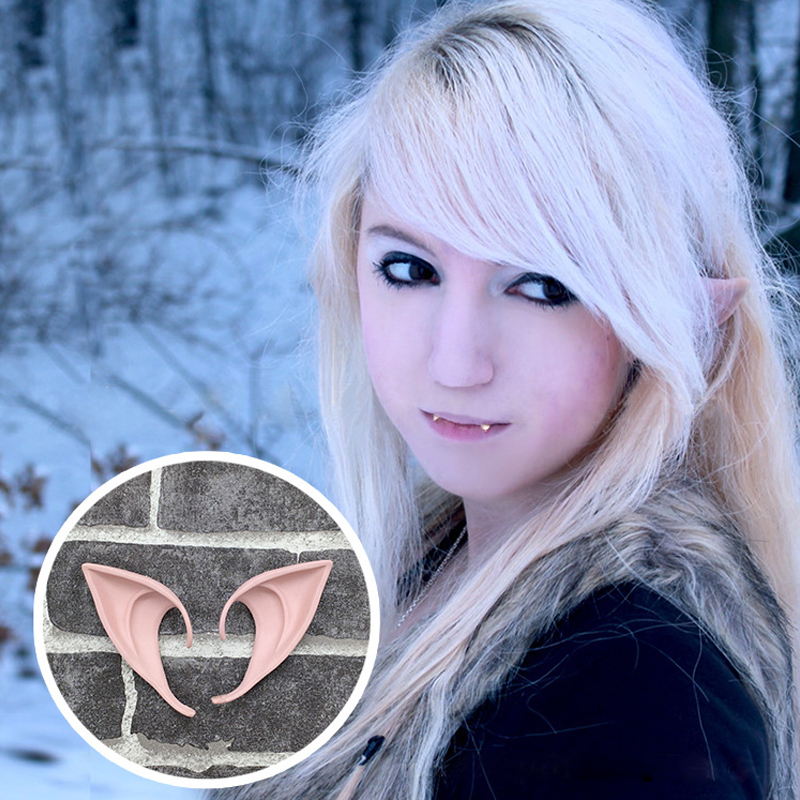 False Elf Ear Halloween Accessories Fairy Pixie Playing Costume Cosplay Stage Props Soft Pointed Prosthetic Tips
False Elf Ear Halloween Accessories Fairy Pixie Playing Costume Cosplay Stage Props Soft Pointed Prosthetic Tips