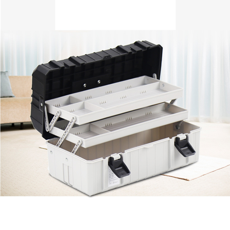 Large Plastic Tool Box Three Layer Storage Box Hardware Toolbox Home Multi-function Car Repair Container Small Khaki
Large Plastic Tool Box Three Layer Storage Box Hardware Toolbox Home Multi-function Car Repair Container Small Khaki