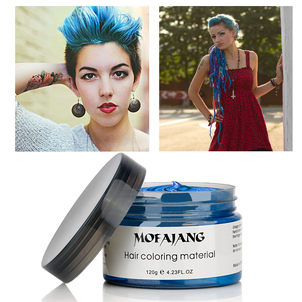 120g for hair styling Mofang Strong style restoring Pomade wax big skeleton slicked 8 colors long-lasting