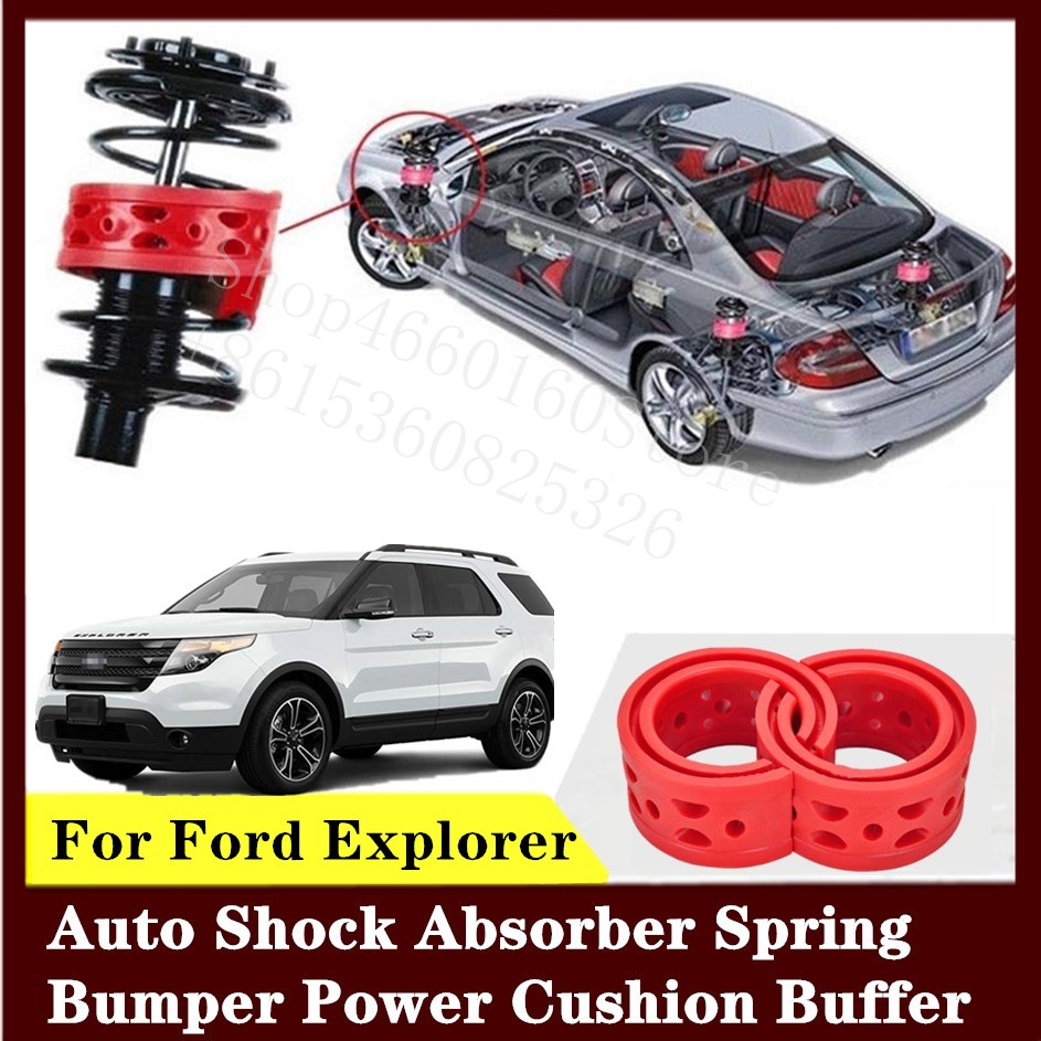 For Ford Explorer 2pcs High-quality Front or Rear Car Shock Absorber Spring Bumper Power Auto-buffer Car Cushion Urethane For Ford Explorer 2pcs High-quality Front or Rear Car Shock Absorber Spring Bumper Power Auto-buffer Car Cushion Urethane