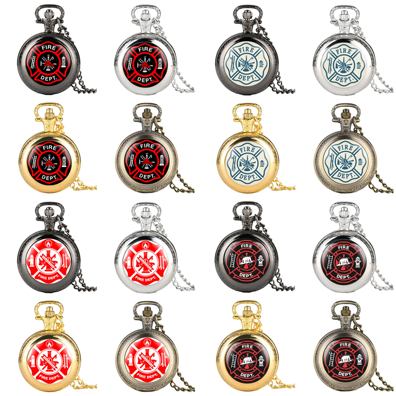 Black/Gold/Silver/Bronze Vintage Watches Fire Department Design Men Women Quartz Analog Pocket Watch Necklace Pendant Chain Gift to Firefighter, Multi-color
Black/Gold/Silver/Bronze Vintage Watches Fire Department Design Men Women Quartz Analog Pocket Watch Necklace Pendant Chain Gift to Firefighter, Multi-color