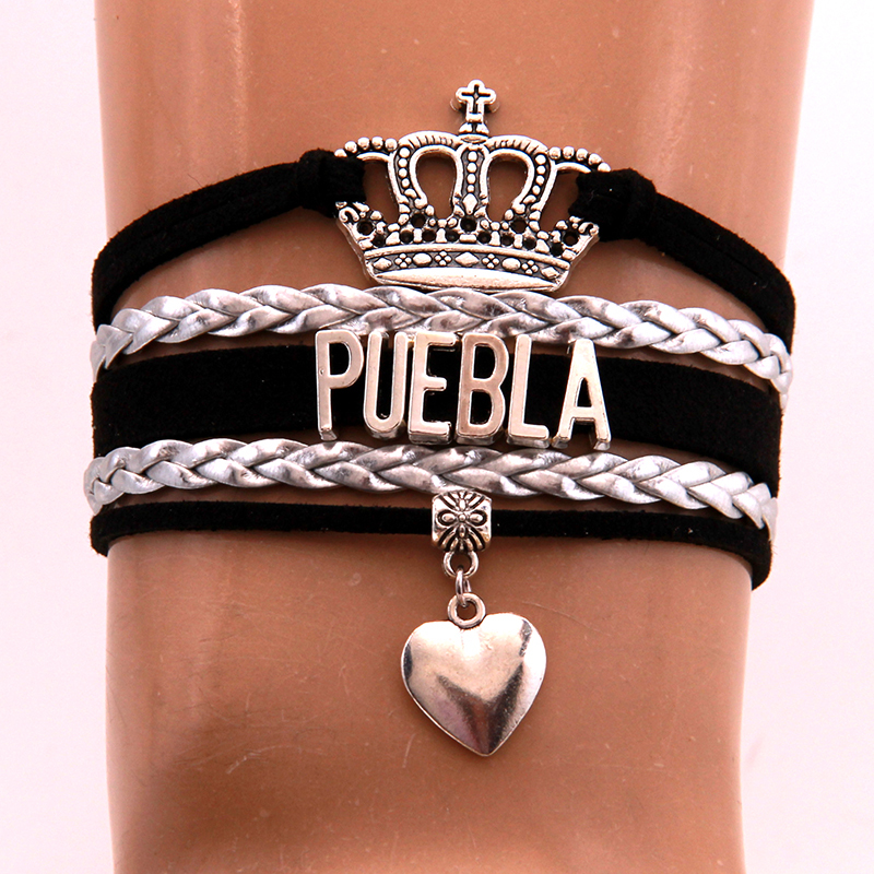 Infinity Love Puebla Bracelets Bangles Heart Charm Braided Pu Leather Bracelet Jewelry For Male Female Drop Shipping
Infinity Love Puebla Bracelets Bangles Heart Charm Braided Pu Leather Bracelet Jewelry For Male Female Drop Shipping