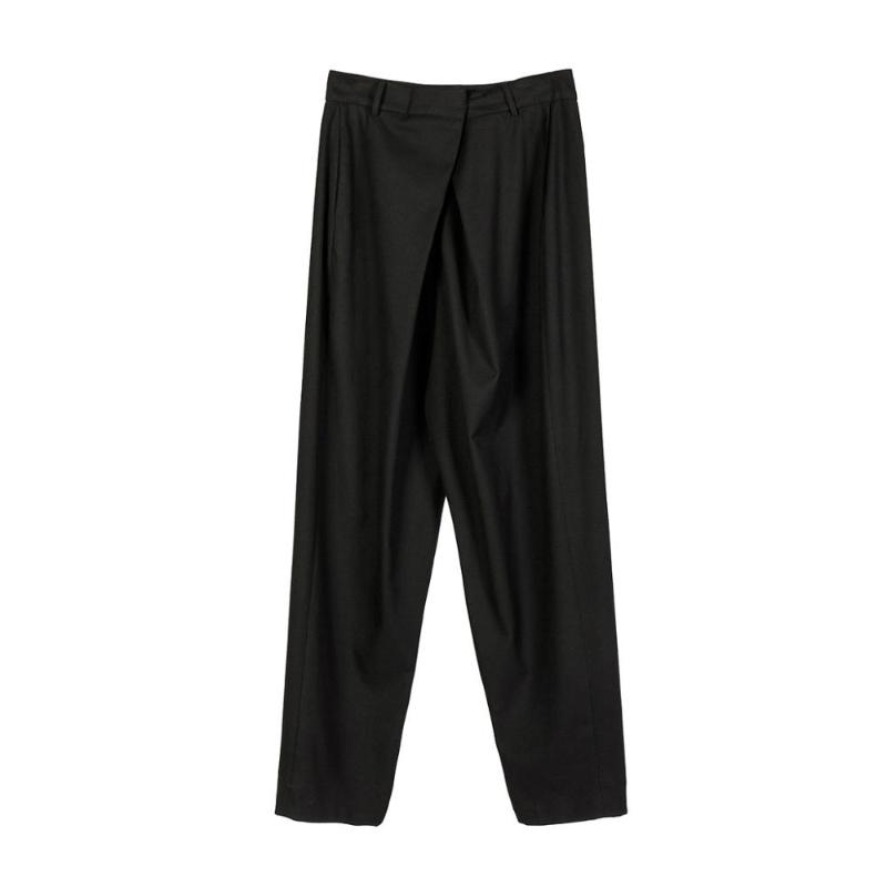 2019 New Men's clothing GD Hair Stylist fashion Designer personality Pleated Wide Leg Pants plus size costumes 27-46, Black
2019 New Men's clothing GD Hair Stylist fashion Designer personality Pleated Wide Leg Pants plus size costumes 27-46, Black