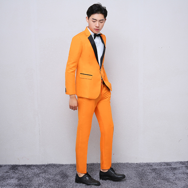 Men' suits orange slim business casual formal suit men' suit two-piece suit (jacket + pants) wedding groom groomsman dress
Men' suits orange slim business casual formal suit men' suit two-piece suit (jacket + pants) wedding groom groomsman dress