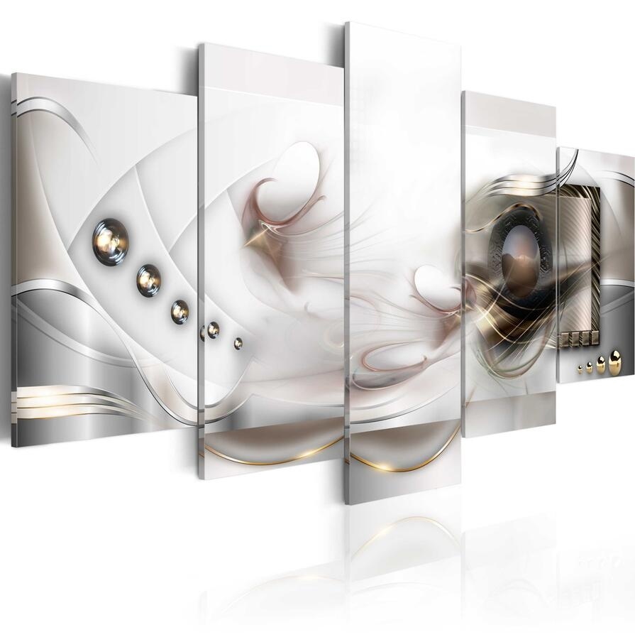 ( No Frame ) HD Canvas Print Modern Fashion Wall Art the Abstract Color Tree for Home Decoration Choose Color:4 & Size:2