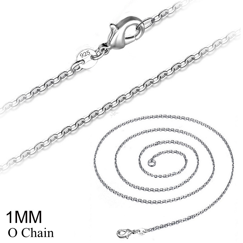 100 Pieces/ Lot Cross Chain Necklace 925 Sterling Silver 1MM Width O Chain Link Chain Lobster Clasps 16 inch - 24 inch
100 Pieces/ Lot Cross Chain Necklace 925 Sterling Silver 1MM Width O Chain Link Chain Lobster Clasps 16 inch - 24 inch