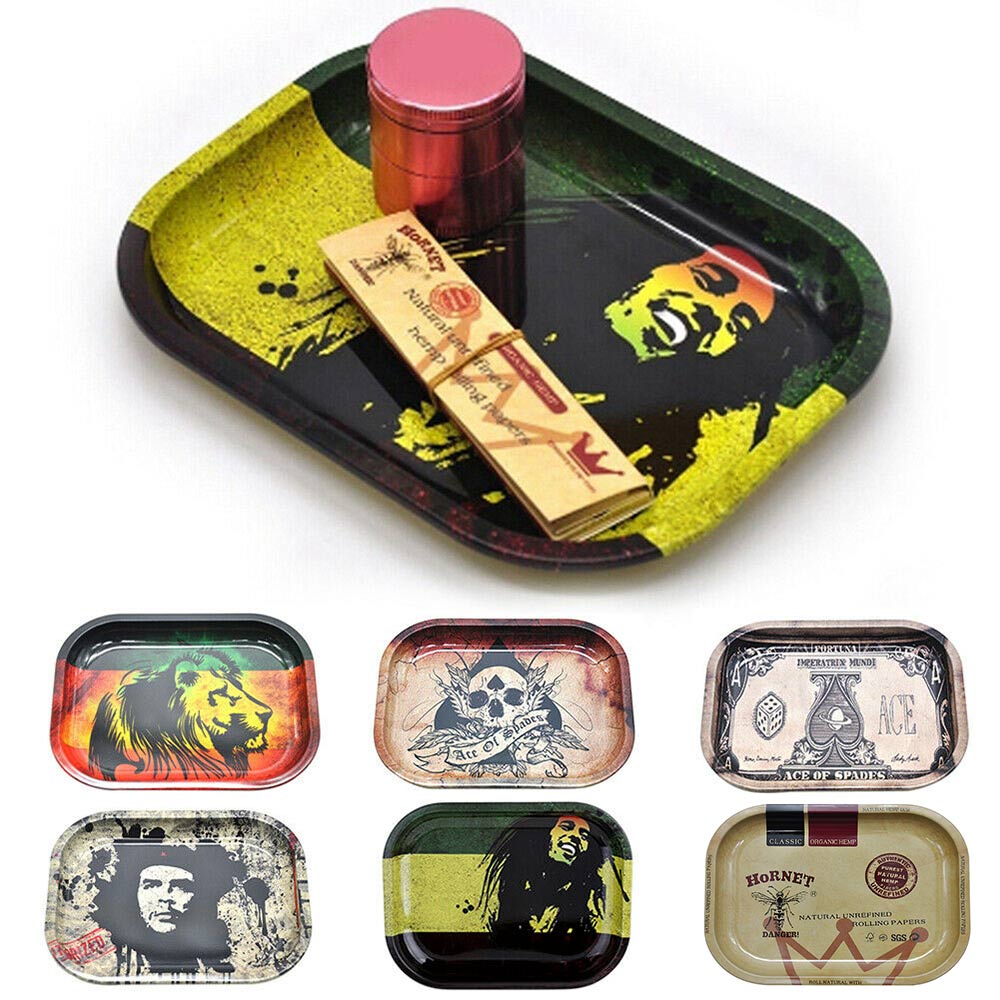 Metal Tobacco Rolling Tray 17*13*1.8cm Metal Tobacco Herb Hand Roller Smoking Pipe Cigarette Holder Rolling Cone Maker Herb Storage Case
Metal Tobacco Rolling Tray 17*13*1.8cm Metal Tobacco Herb Hand Roller Smoking Pipe Cigarette Holder Rolling Cone Maker Herb Storage Case