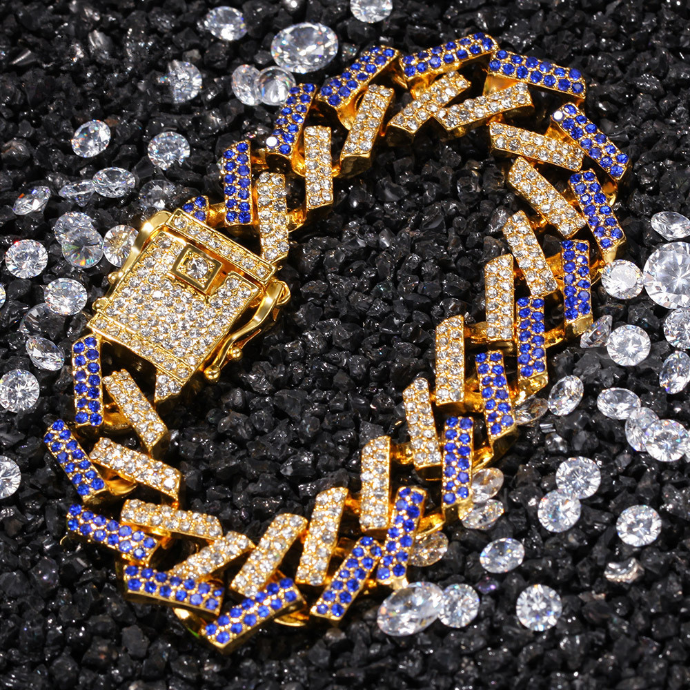 Hip Hop Tennis Micro Paved Rhinestones Bling Iced Out Square Cuban Miami Link Chain Bracelets for Men Rapper Jewelry Gold Silver
Hip Hop Tennis Micro Paved Rhinestones Bling Iced Out Square Cuban Miami Link Chain Bracelets for Men Rapper Jewelry Gold Silver